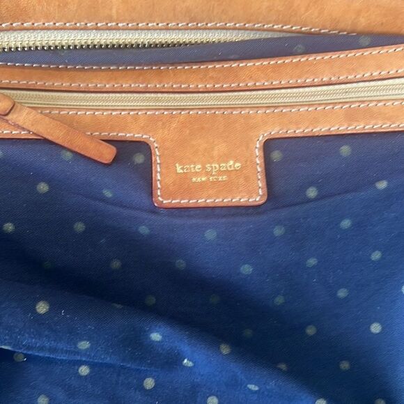 Kate Spade Red and Black Leather and Woven Tote Shoulder Bag - Picture 4 of 16